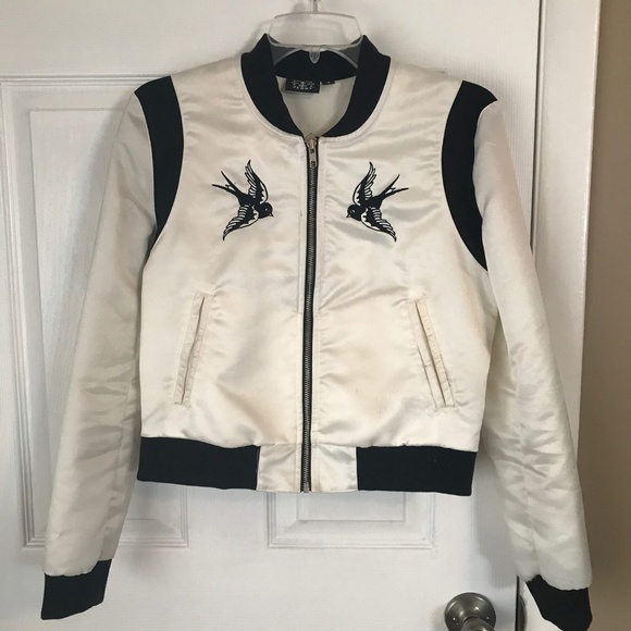 Sailor Jerry Jackets & Blazers - Sailor Jerry Satin Jacket